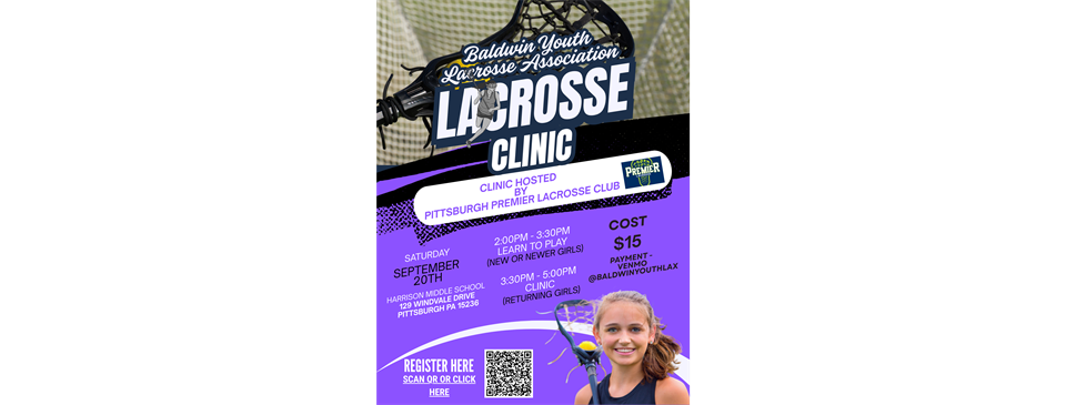BYLA Girls September 20th Clinic