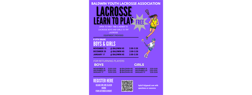 BYLA Boys and Girls Clinics for returning players